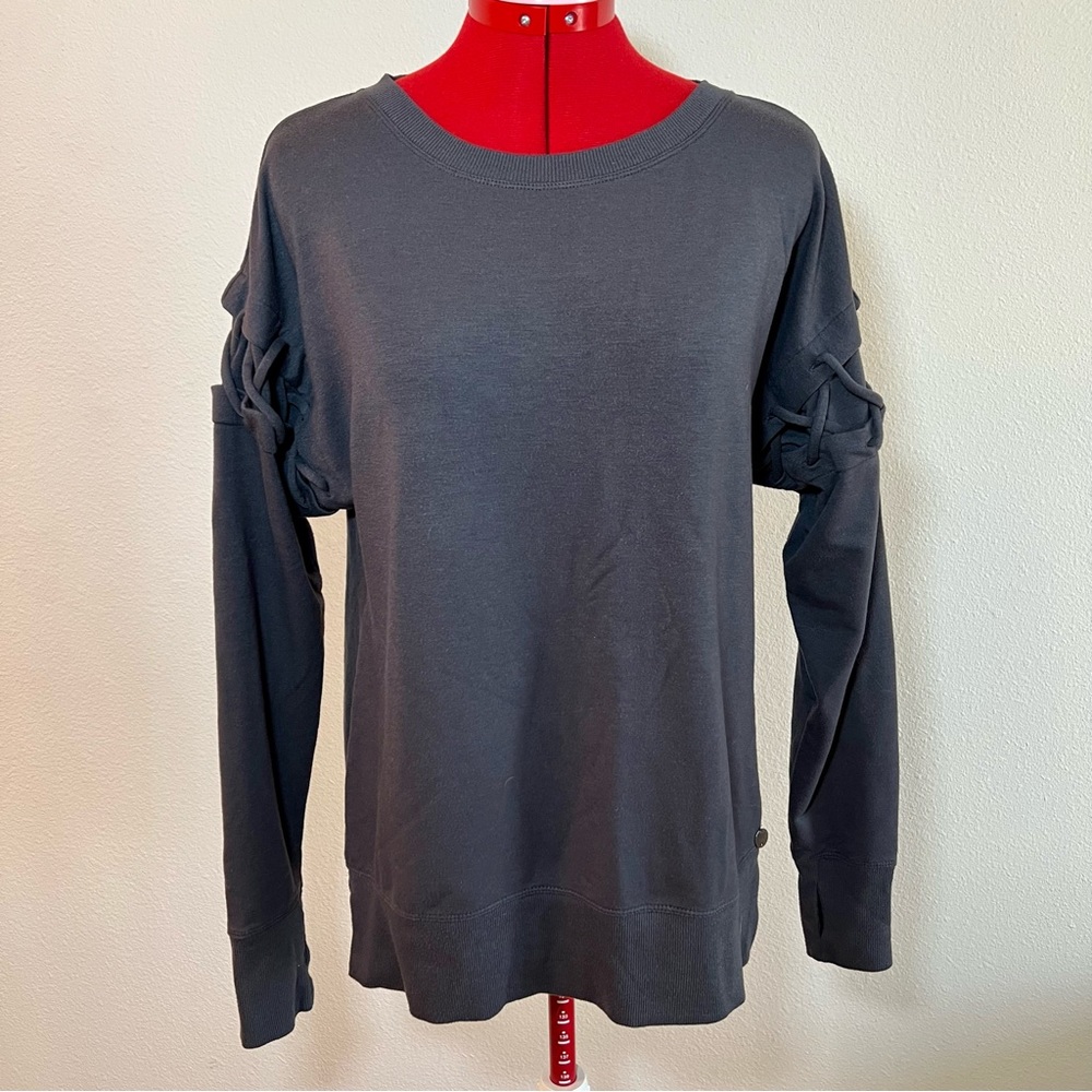 Women’s Ideology Gray Sweatshirt Long Sleeve Top Size Small
